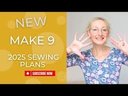 Make 9 Sewing Plans 2025