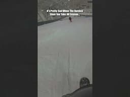 Worst Slam All Season! #snowboarding #skiing #slam #ouch #helmet #outdoormaster #fun #lol #crash