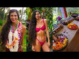 What I Eat in a Day 🌺 Epic Birthday Party, Raw & Vegan Buffet, LIVE Jazz Music, & Farm Updates! 🥑