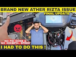 They Sold Me a FAULTY Ather Rizta & I HAD TO DO THIS 😡 Angry & Disappointed | PDI & Speeding Issues