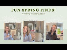 THRIFT Haul// I couldn't Believe the Selection at GOODWILL // EASY spring garden centerpiece