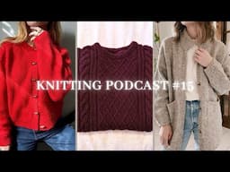 **FINISHED MOBY**, knitting in the round on Bruno Vest, Cardigan no.9 and other updates