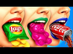 SNEAKING FOOD FROM PARENTS AND TEACHER! Unlock Smart Hacks & Viral Gadgets by 123 GO!