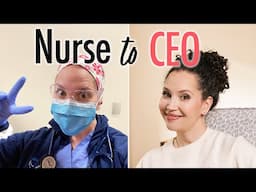 How I quit my nursing job by starting my own business.