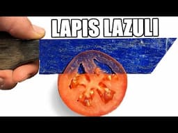 World's Sharpest Lapis Lazuli Knife