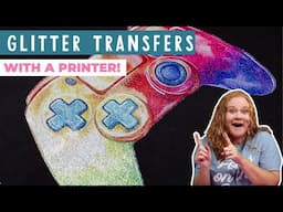 How to Make a Glitter Transfer with an iColor Printer