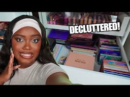 EYESHADOW PALETTE COLLECTION + DECLUTTER!