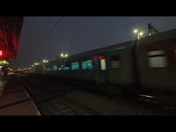 Howrah-Asansol Agnibina SF Express Slowly Skipping Dankuni Railway Station