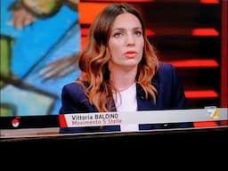 Vittoria Baldino ospite a "DiMartedì" La7 29/04/2025