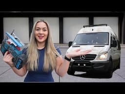 Can We Turn This Rusty Old Sprinter Van Into A Luxury Camper?!