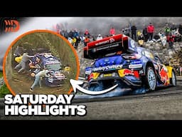 Mistakes = Punished 🤕 WRC Rally Islas Canarias 2025 Saturday Highlights