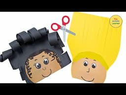 Hair Cutting Activity | Activities for Kids | Educational Videos for Children