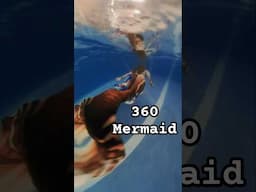 360 Mermaid #underwater #underwatercamera #insta360 #360 #mermaid #canada #fyp #mertailor #pool
