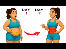 30-Minute Standing Home Workout Exercises🔥 Burn Belly Fat in 7 Days