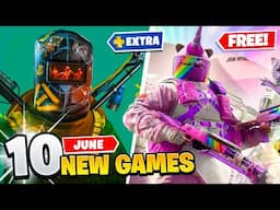 10 New Games June (3 FREE GAMES)
