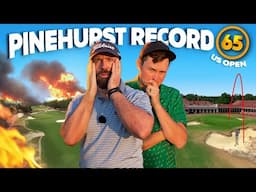THIS is GOLF'S MOST DIFFICULT COURSE!! Can we break the course record?! (Pinehurst No2)