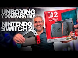 Nintendo Switch 2 Unboxing y comparativa con nuevos accesorios