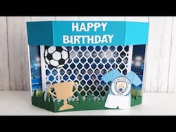 TIERED HEXAGONAL POP-UP FOOTBALL CARD ⚽️