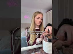 Like it doesn’t go both ways… #sister #trending #funny #relatablecontent #pov