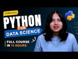 Python For Data Science - Full Course For Beginners (2025) | 🚀 Zero Prerequisites | Intellipaat