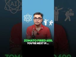 What Zomato did🙄🙄 #deepakbajajmotivation #zomato #ai #learn