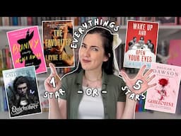 January Wrap Up 😍🤬 A month of love & loathing. Only 1 & 5 star reads.