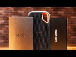 Portable SSD comparison: Lexar ES4, SanDisk Extreme & Samsung T7