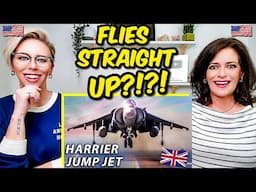 American Couple Reacts: Britain's Vertical Flying Beast | Harrier Jump Jet | FIRST TIME REACTION!