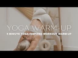 5-Minute Energising Yoga Flow | Boost Energy + Warm Up Before Your Workout