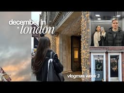 DECEMBER IN LONDON ✨ | christmas shopping, ralph's coffee, brunch dates & wrapping | vlogmas 3