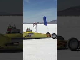 Fiat Topolino at Bonneville Salt Flats Pigasus RVS Racing