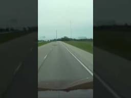 Dashcam through the middle of IL #carter #maverick
