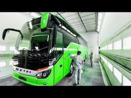 BUS Assembly🚌2025 (MAN, SETRA, Mercedes): Production plant Factory➕ Manufacturing Process