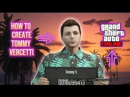 *NEW 2025* How to create TOMMY VERCETTI in GTA online!!