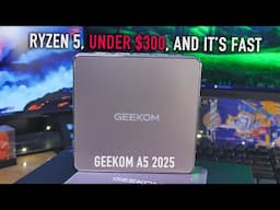 $279 for all this?! Geekom A5 2025 - Ryzen Mini PC