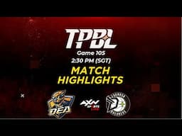 Game 105 - Formosa Dreamers vs New Taipei CTBC DEA