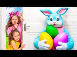Easter Egg hunt Surprise Toys Challenge for Kids