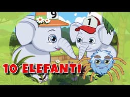 10 ELEFANTI si dondolavano -  Marty e i suoi amici - Canzoni per bambini