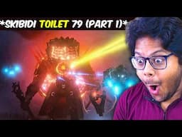 SKIBIDI TOILET IS BACK with NEW TITAN TV MAN 😱 Skibidi Toilet 79 (PART 1) REACTION