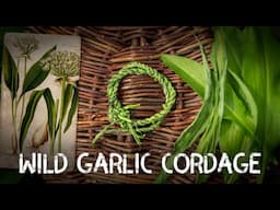 Wild Garlic Cordage | Cordage from foraged fibres | Ep 9