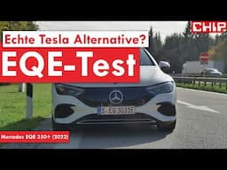 Test Mercedes EQE 350+ (2022): Mehr Ausdauer als Tesla – aber eine gravierende Schwäche | CHIP