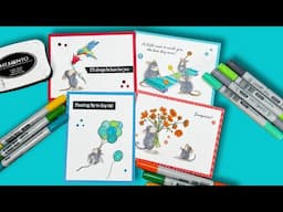 Copic coloring for beginners | Spellbinders House-Mouse new collections