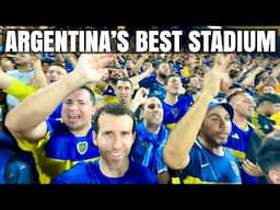 BOCA JUNIORS in La Bombonera. Argentina's Best Stadium