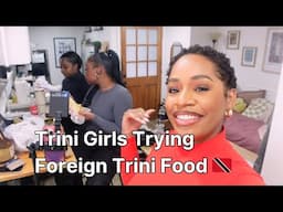 Vlog: Nothing like a Trini Doubles but this one is close enough 🇹🇹 | The girls are in town!
