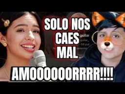 ZORRITO YOUTUBERO LE EXPLICA A ANGELA AGUILAR QUE NADIE LA ODIO SOLO QUE NA LA SOPORTAN