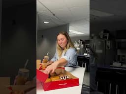 You can it National Donut Day, we call it a good excuse to bring Tim’s to the office.  #donut #work