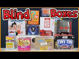 BLIND BOX UNBOXING 3! Super Mario DC Astro Boy Shopkins Big Hero 6 Random Blind Boxes Opening!