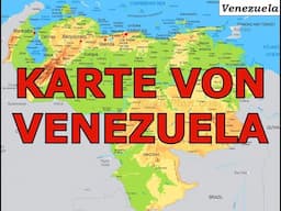 KARTE VON VENEZUELA