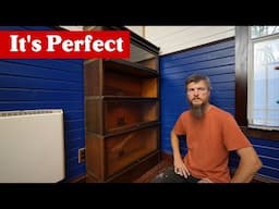Giving Up my Antique Bookcase for His Growing Collection - Living DIYfferent Vlog