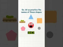 Math Made Fun: Let's Name Those Shapes! #mathisfun #shapesinmath #educationalvideos
